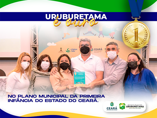 Uruburetama é ouro no plano municipal da primeira infância do estado do Ceará